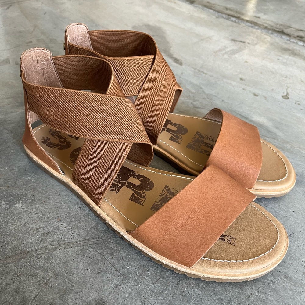 Sorel Ella II Sandal, camel brown
